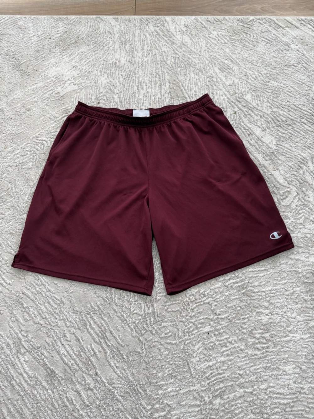 Champion Men's Burgundy Athletic Shorts